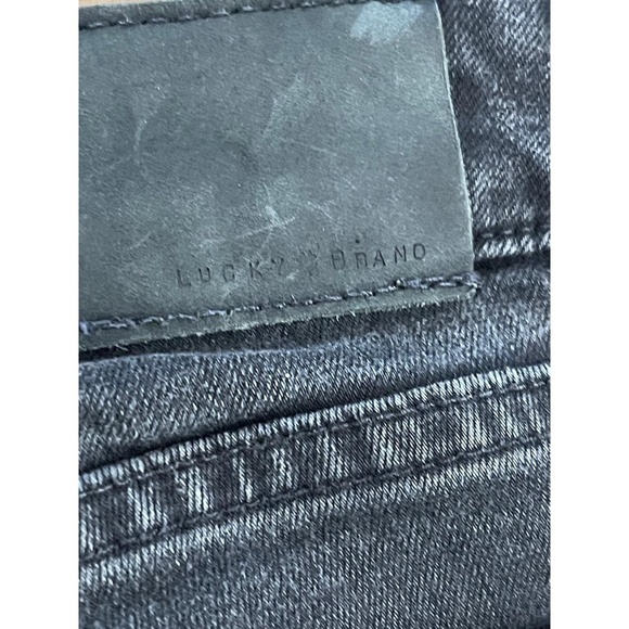 Lucky Brand Lolita Skinny Dark Grey Stretch Jeans Size 12/31 - Picture 7 of 8